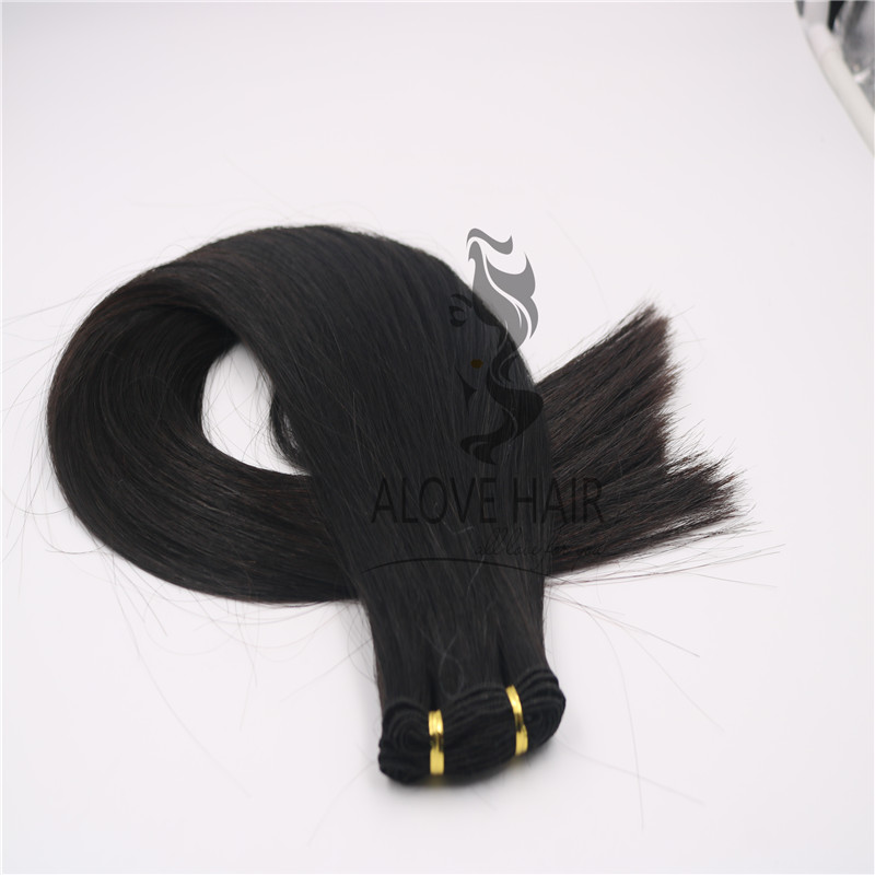 China best hand tied human hair wefts vendor